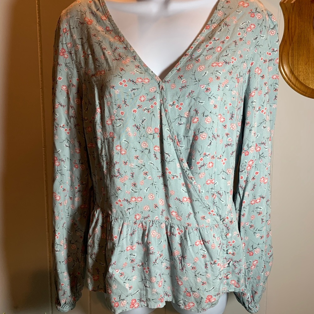 Beautiful floral blouse